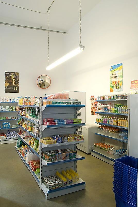 supermarket interior