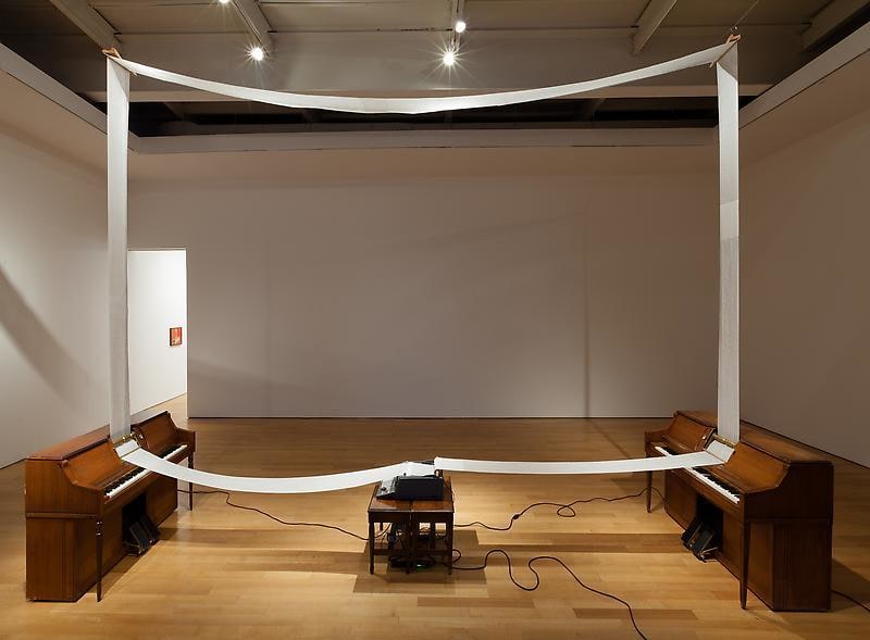 Installation image of a large artwork