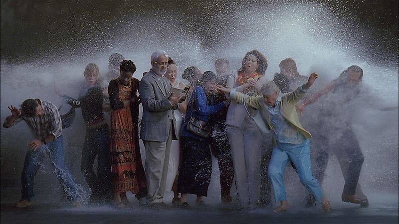 Image of BILL VIOLA's 比尔&bull; 维奥拉 Tempest (Study for The Raft) 暴风雨（筏之习作）, 2005