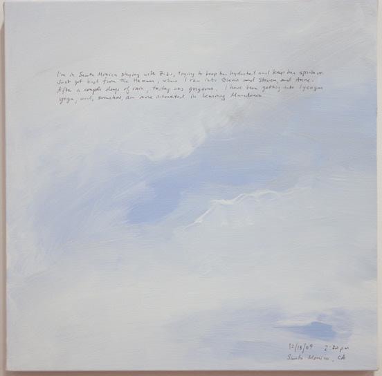 Image of BYRON KIM's Sunday Painting 12/13/09, 2009
