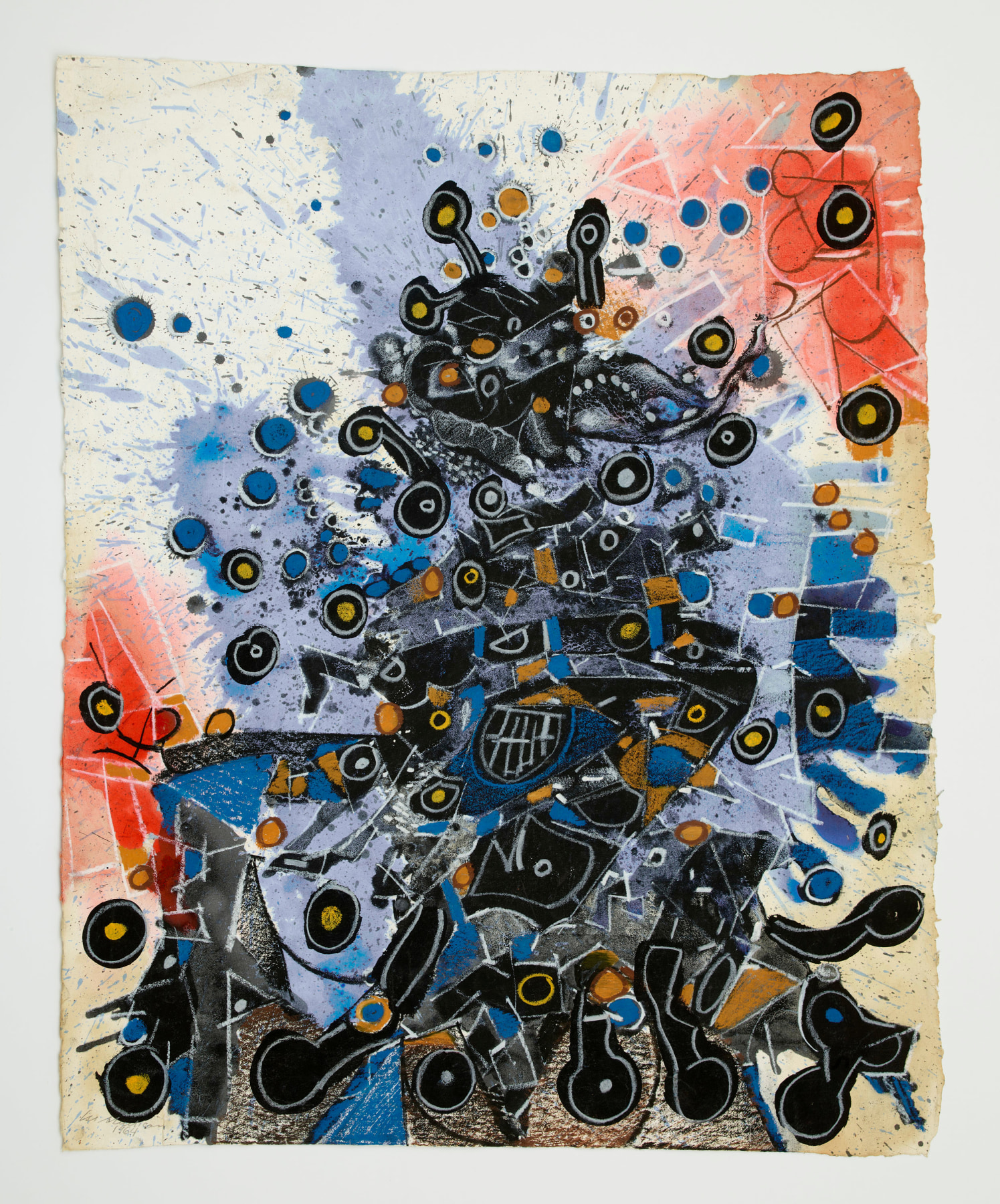 Image of LEE MULLICAN's Untitled, 1966
