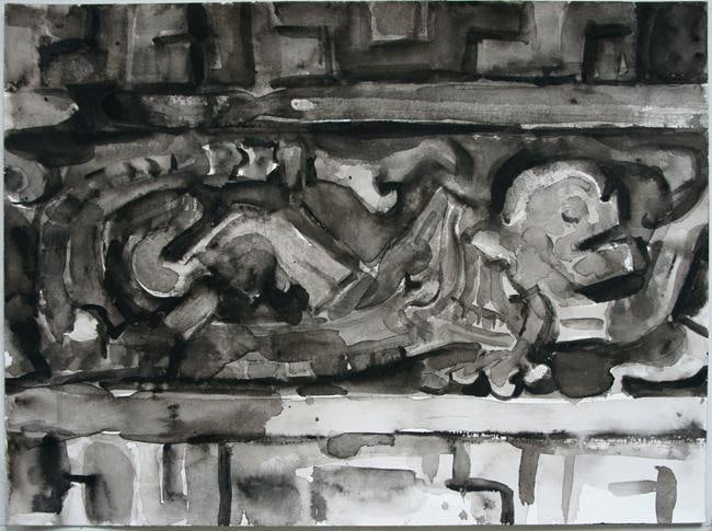 Image of SHI ZHIYING's 石至莹 Palomar&mdash;Serpents and Skulls 帕洛马尔&mdash;&mdash;蛇与人头骨, 2011-2012