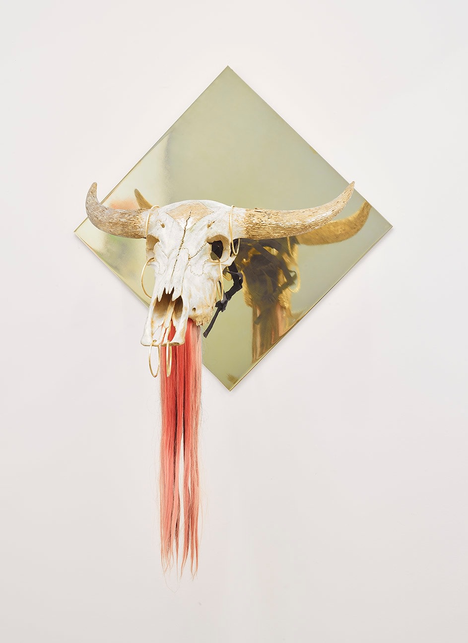 image of the propeller group's Untitled [Ox Head; The Living Need Light, The Dead Need Music], 2014