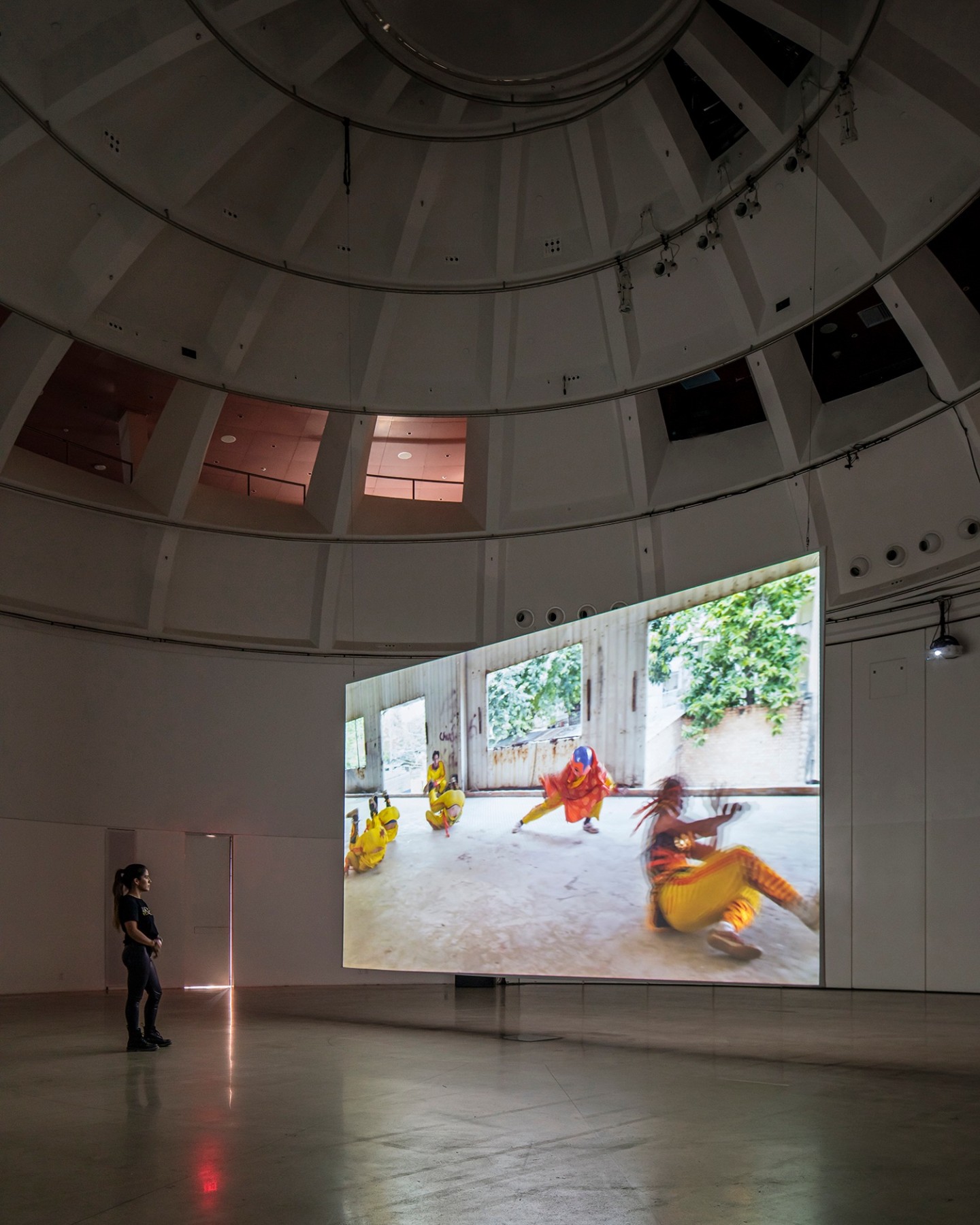 installation view of THE PROPELLER GROUP's The Living Need Light, The Dead Need Music, 2014