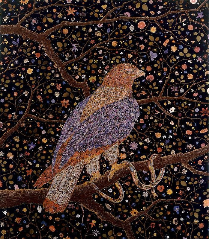 Image of FRED TOMASELLI's Avian Flower Serpent,&nbsp;2006