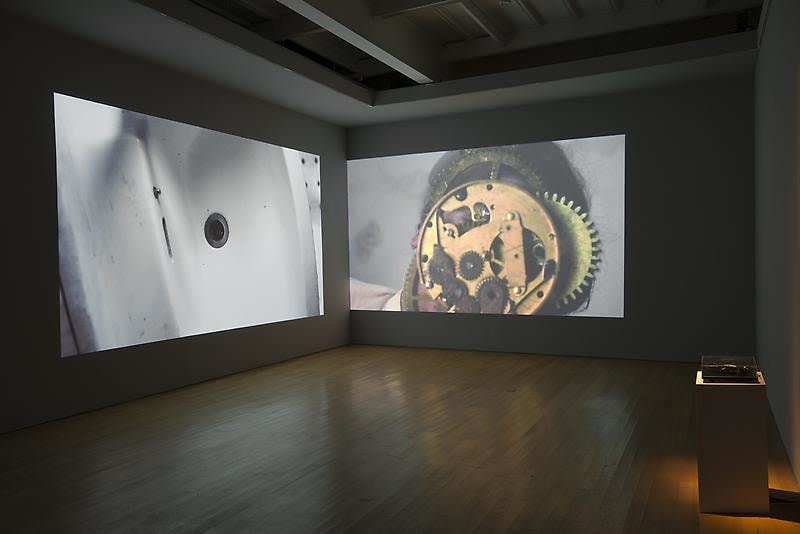 two video projections