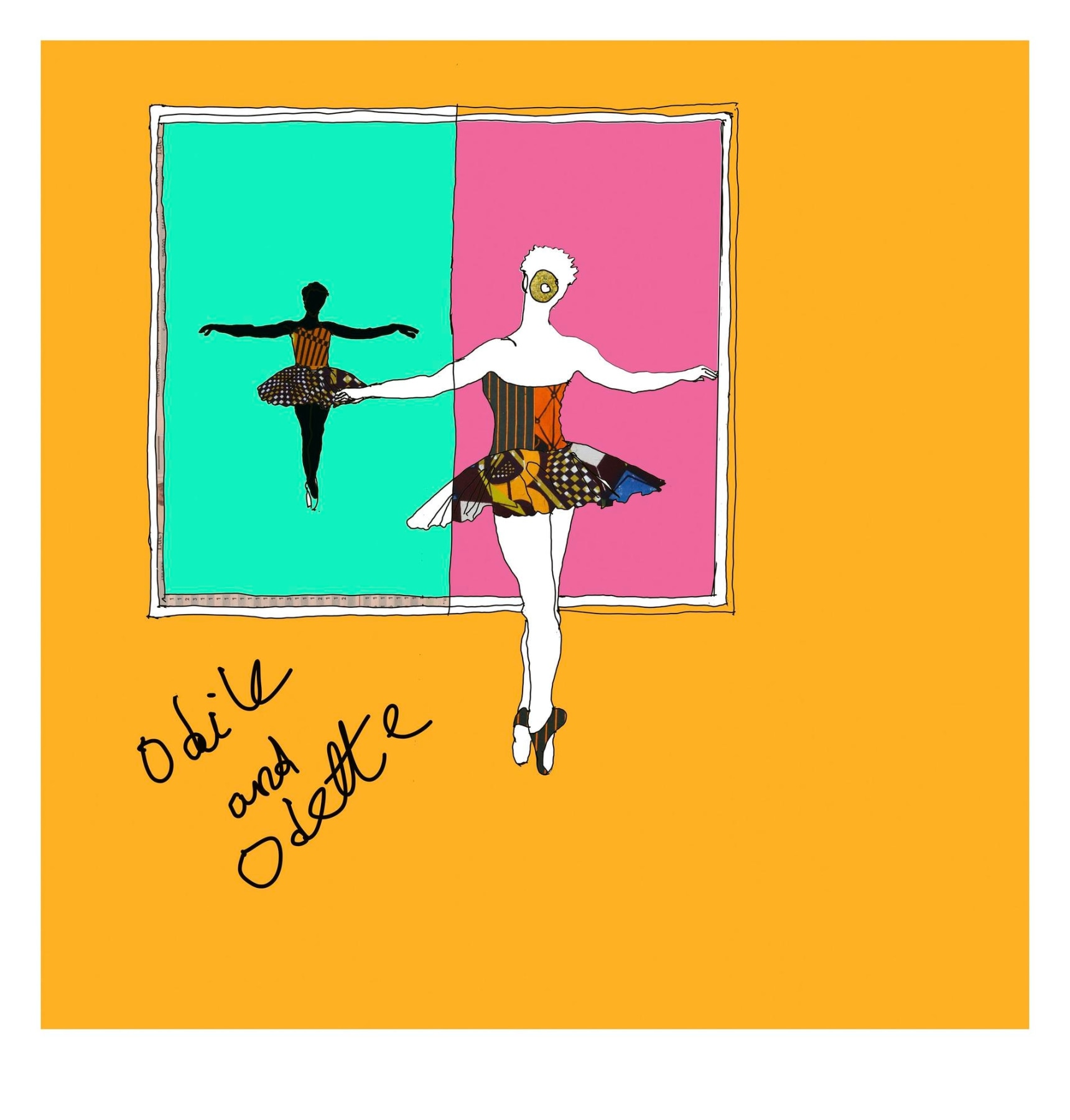 Yinka Shonibare MBE: Odile &amp; Odette