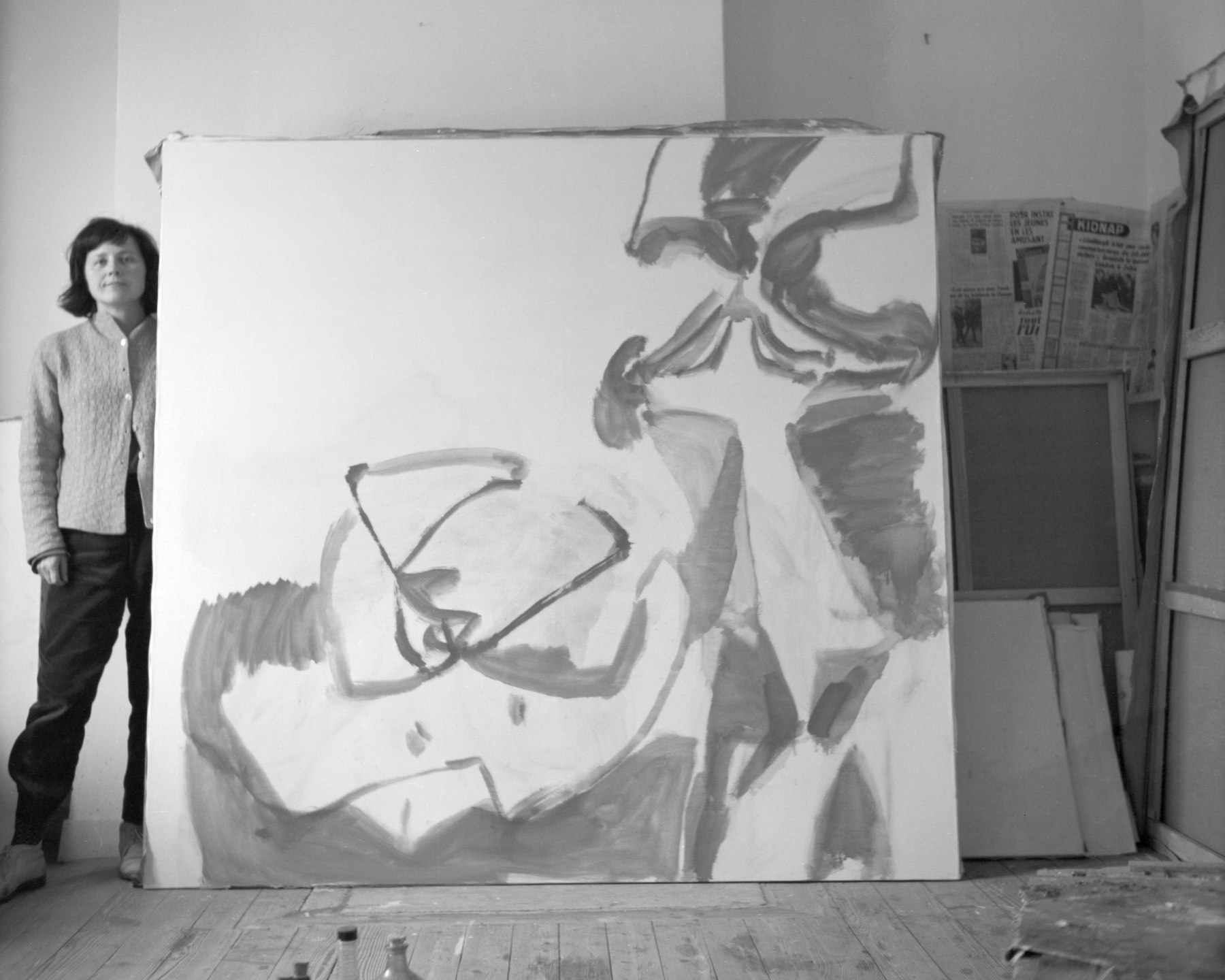 Maria Lassnig - The Paris Years, 1960–68 - Viewing Room - Petzel Gallery