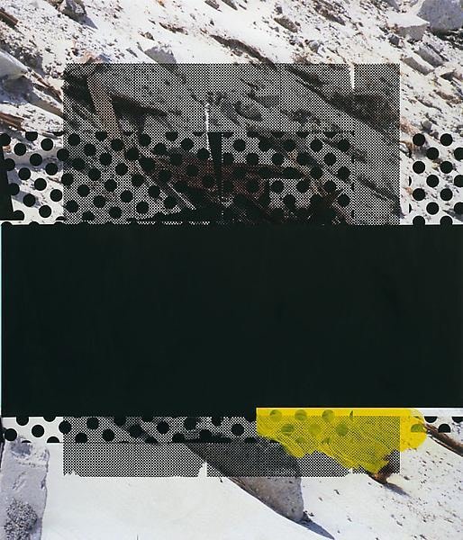 Black Water, 2014, Acrylic, oil, and UV cured ink on canvas over panel, 84 x 72 inches, 213.4 x 182.9 cm, A/Y#21420