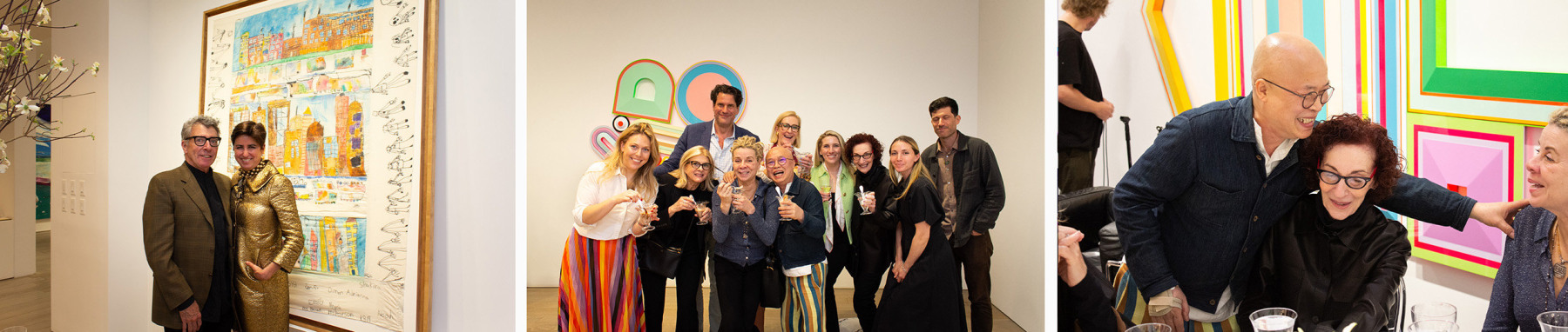 BEVERLY FISHMAN & STUDIO IN A SCHOOL BENEFIT DINNER -  - News - MILES McENERY GALLERY