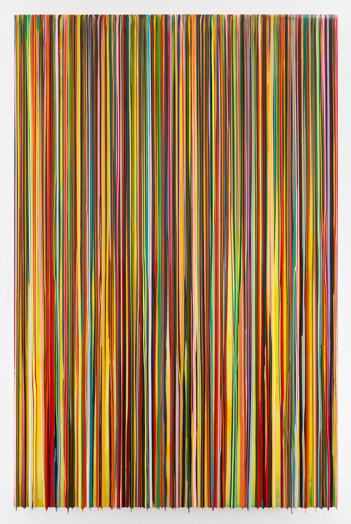CANNOTGETUSEDTOTHEEVERYTHING, 2016, Epoxy resin and pigments on wood, 90 x 60 inches, 228.6 x 152.4 cm, AMY#28374