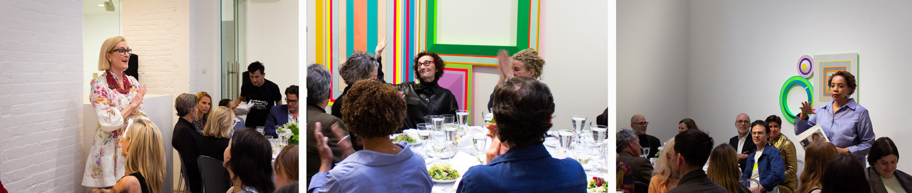 BEVERLY FISHMAN & STUDIO IN A SCHOOL BENEFIT DINNER -  - News - MILES McENERY GALLERY