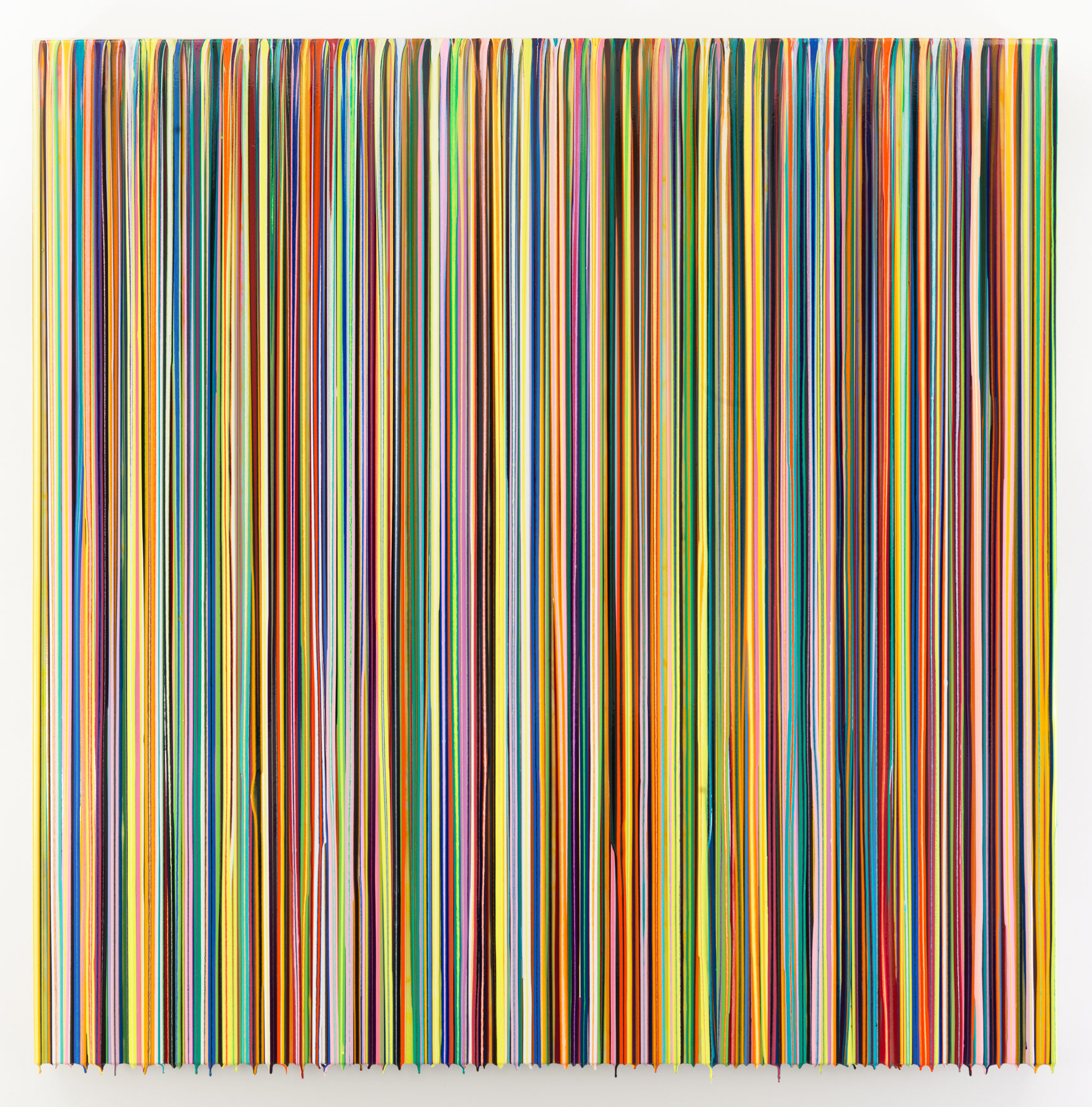 I&#039;VEBEENWAITINGFORAGUIDETOTAKEMEBYTHEHAND, 2015, Epoxy resin and pigments on wood, 60 x 60 inches, 152.4 x 152.4 cm, AMY#27947