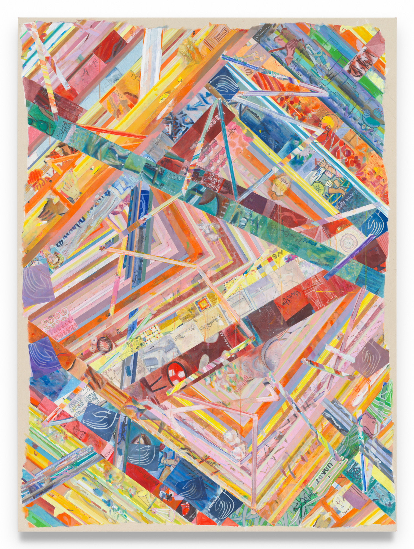 signscape, 2024, Acrylic on canvas, 69 1/2 x 51 inches, 176.5 x 129.5 cm,&nbsp;MMG#37258