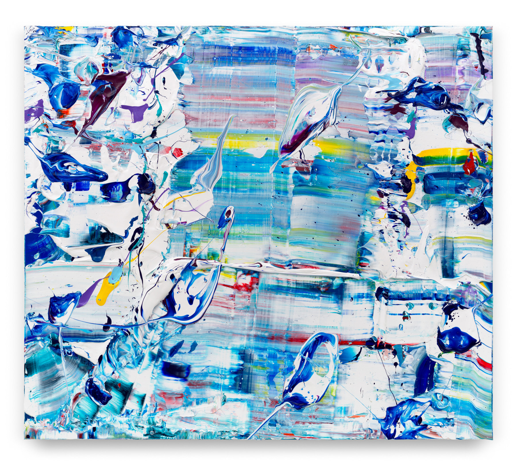 Bubble Pop, 2023, Acrylic on linen, 40 x 46 inches, 101.6 x 116.8 cm, MMG#35534