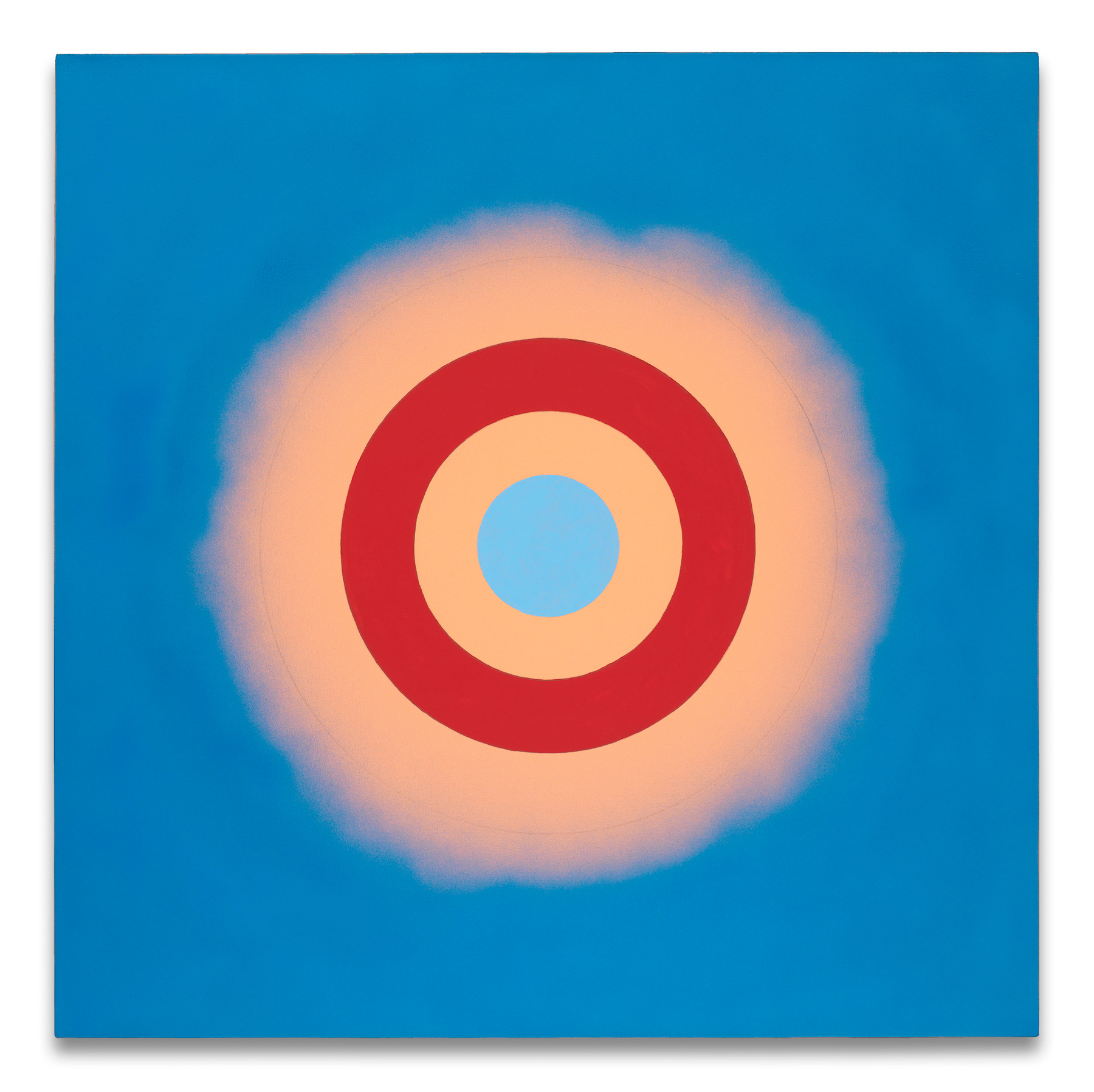 Kenneth Noland, Mysteries: Wild Heart, 2000,&nbsp;Acrylic on canvas,&nbsp;48 x 48 inches,&nbsp;121.9 x 121.9 cm,&nbsp;MMG#7741, &nbsp;