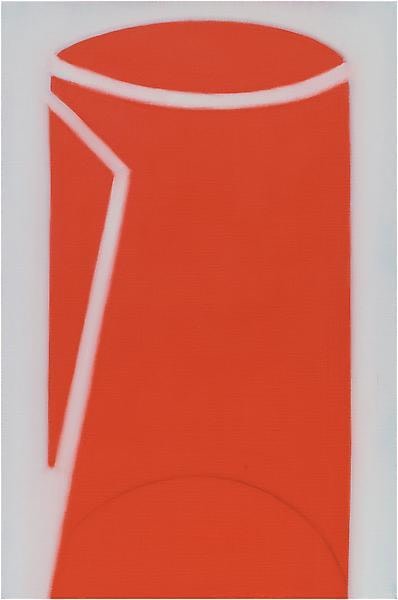 &quot;621 (Red Pitcher/Can),&quot; 2011, Oil on linen, 30 x 20 inches, 76.2 x 50.8 cm, A/Y#20573