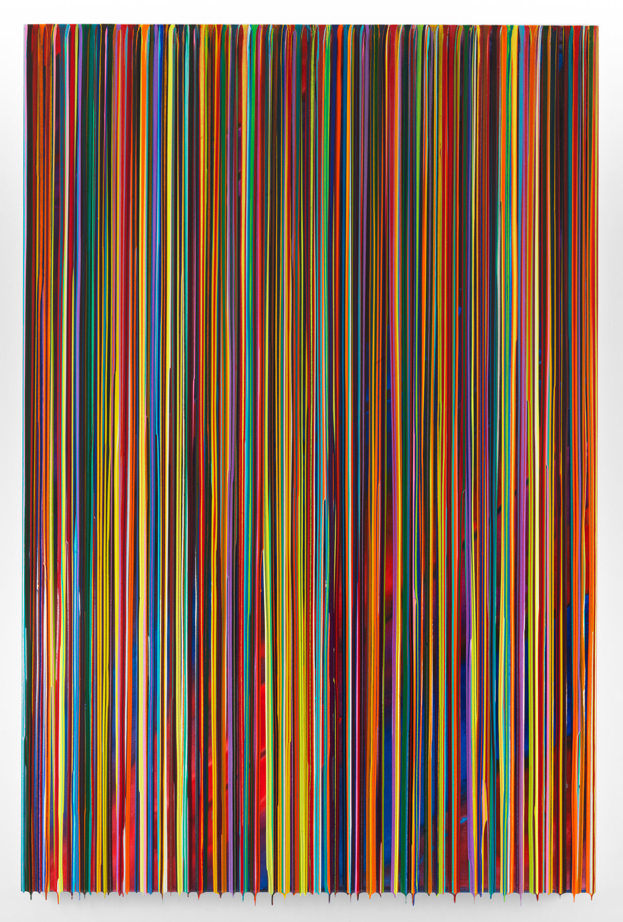 ETHEREALINTRUDER, 2016, Epoxy resin and pigments on wood, 90 x 60 inches, 228.6 x 152.4 cm, AMY#28448