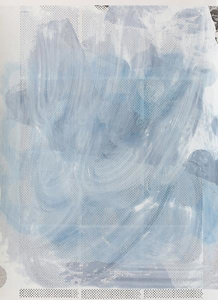 Untitled, 2014, Acrylic, oil and UV cured ink on paper, 29 3/4 x 21 3/4 inches, 75.6 x 55.2 cm, A/Y#21430