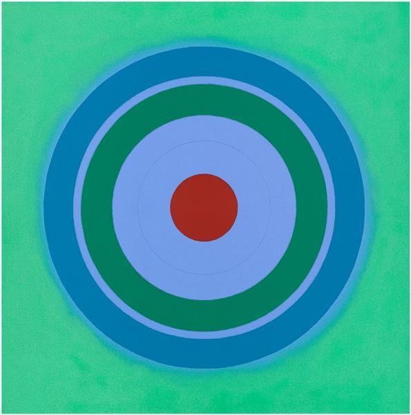 Kenneth Noland, Mysteries: Excavate the Past, 2001, Acrylic on canvas, 48 x 48 inches, 121.9 x 121.9 cm, A/Y#7739