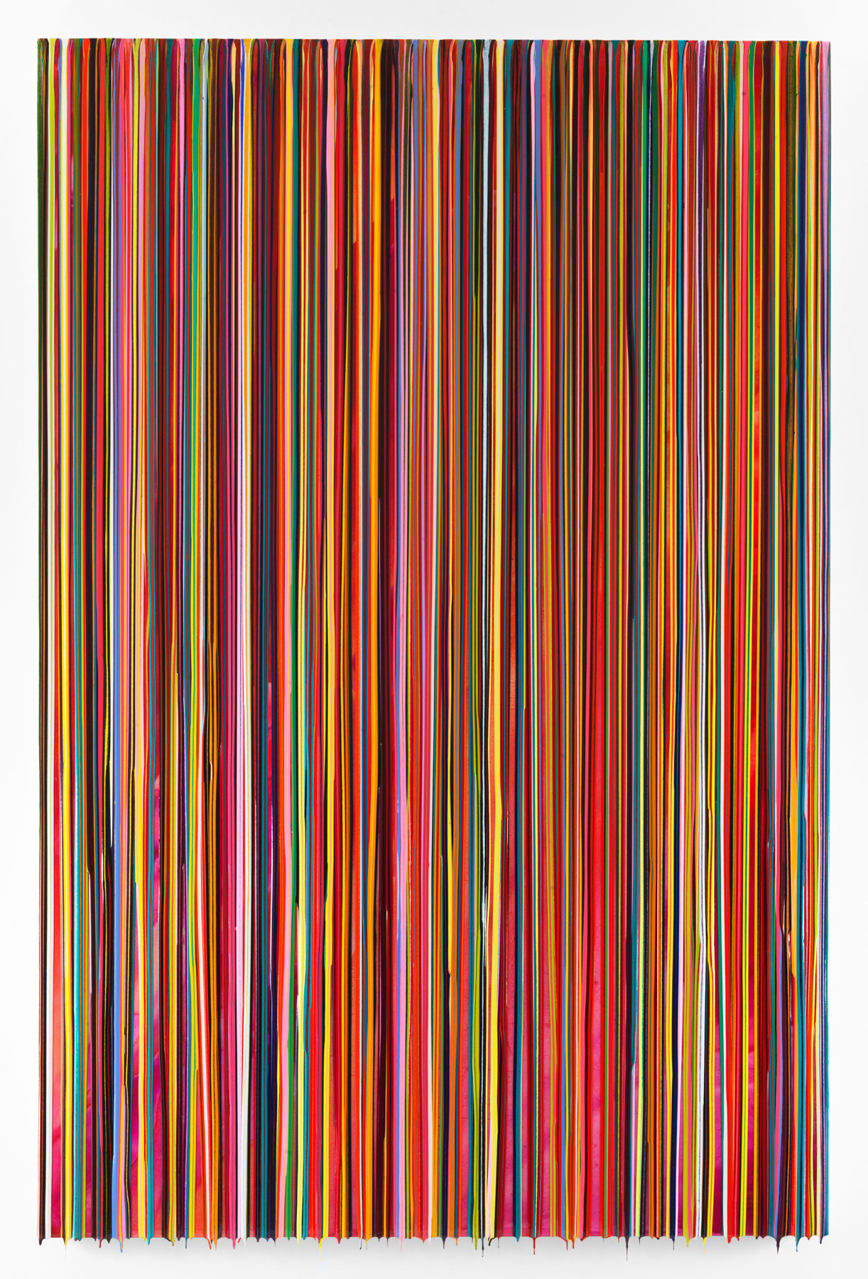 INVALUABLEWASTE, 2016, Epoxy resin and pigments on wood, 90 x 60 inches, 228.6 x 152.4 cm, AMY#28455