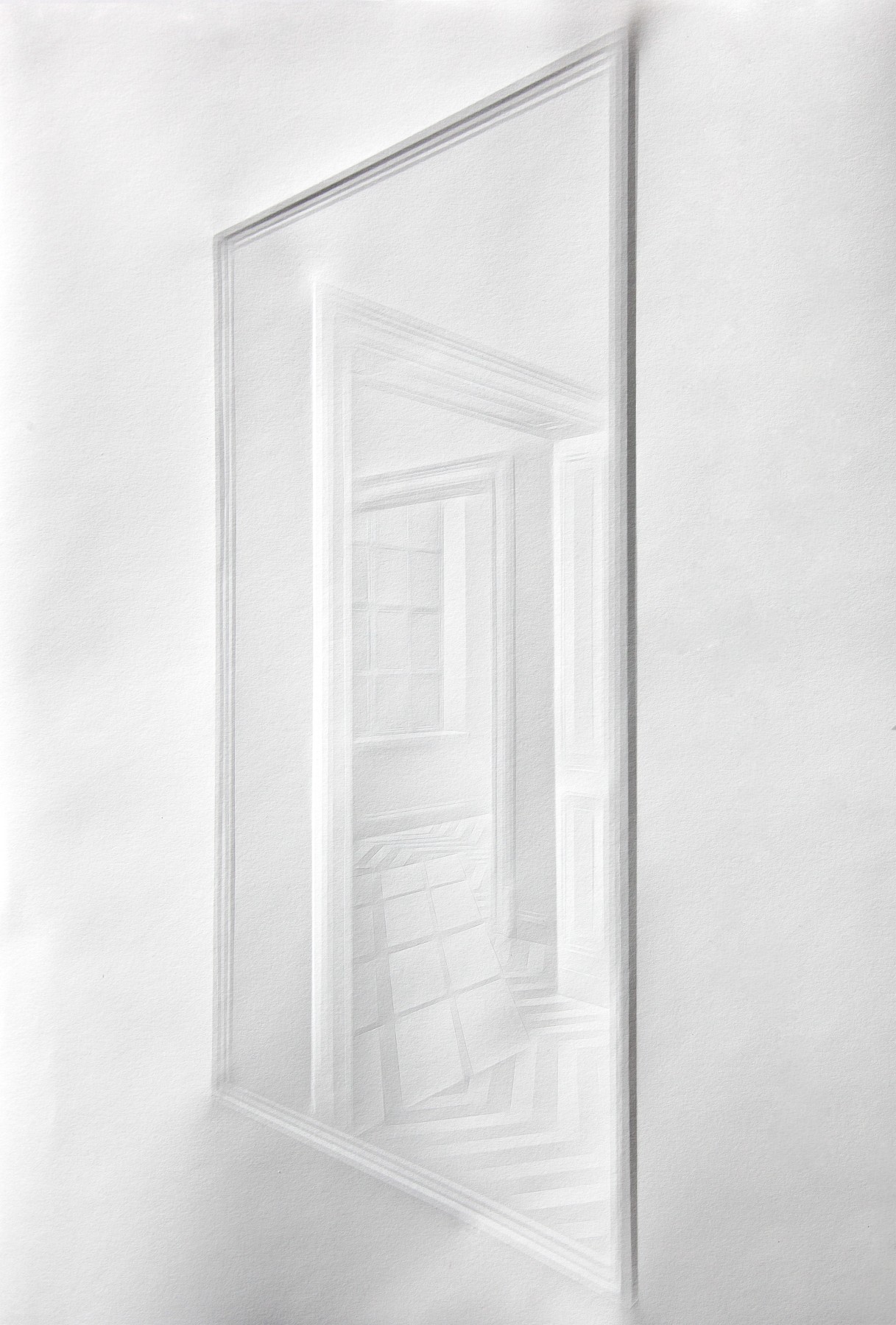 Simon Schubert, Untitled (Mirrorspace), 2023