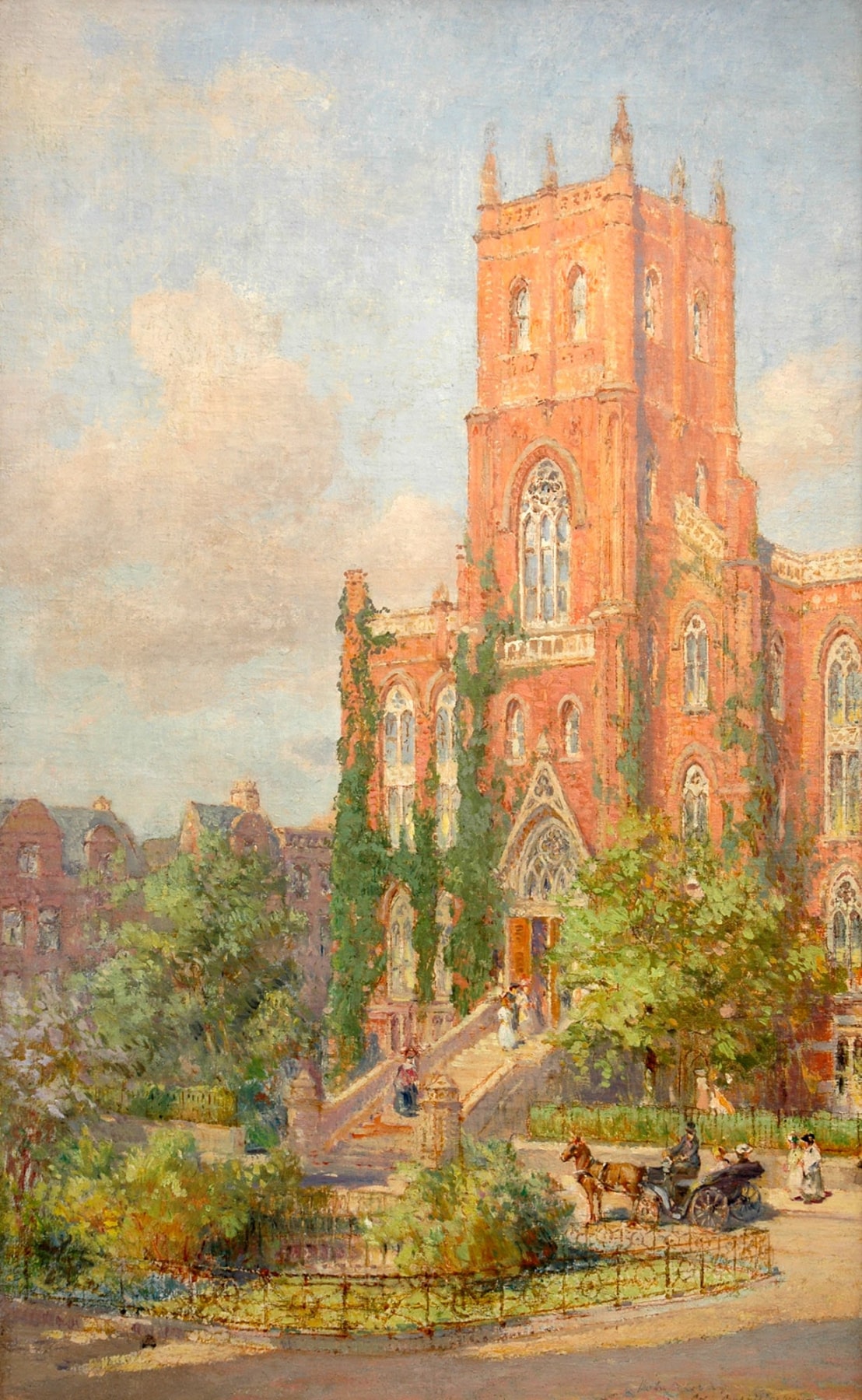 COLIN CAMPBELL COOPER (1856-1937), Hunter College, c. 1910