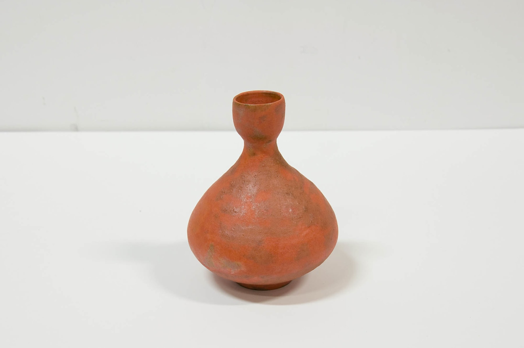James Haggerty, Matte Orange Vase, 2017