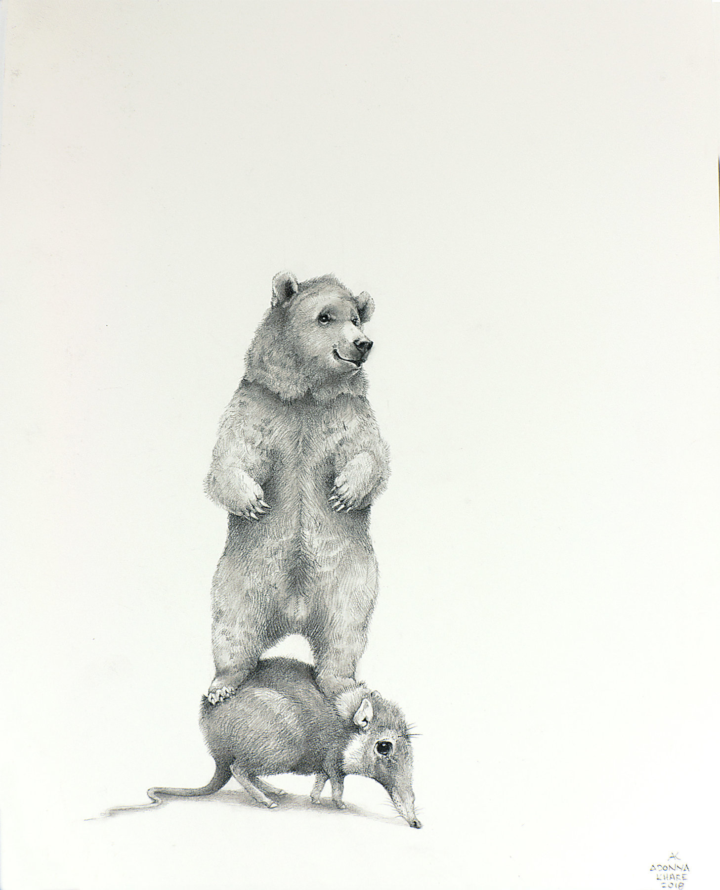 Adonna Khare, Grizzly Rider, 2018