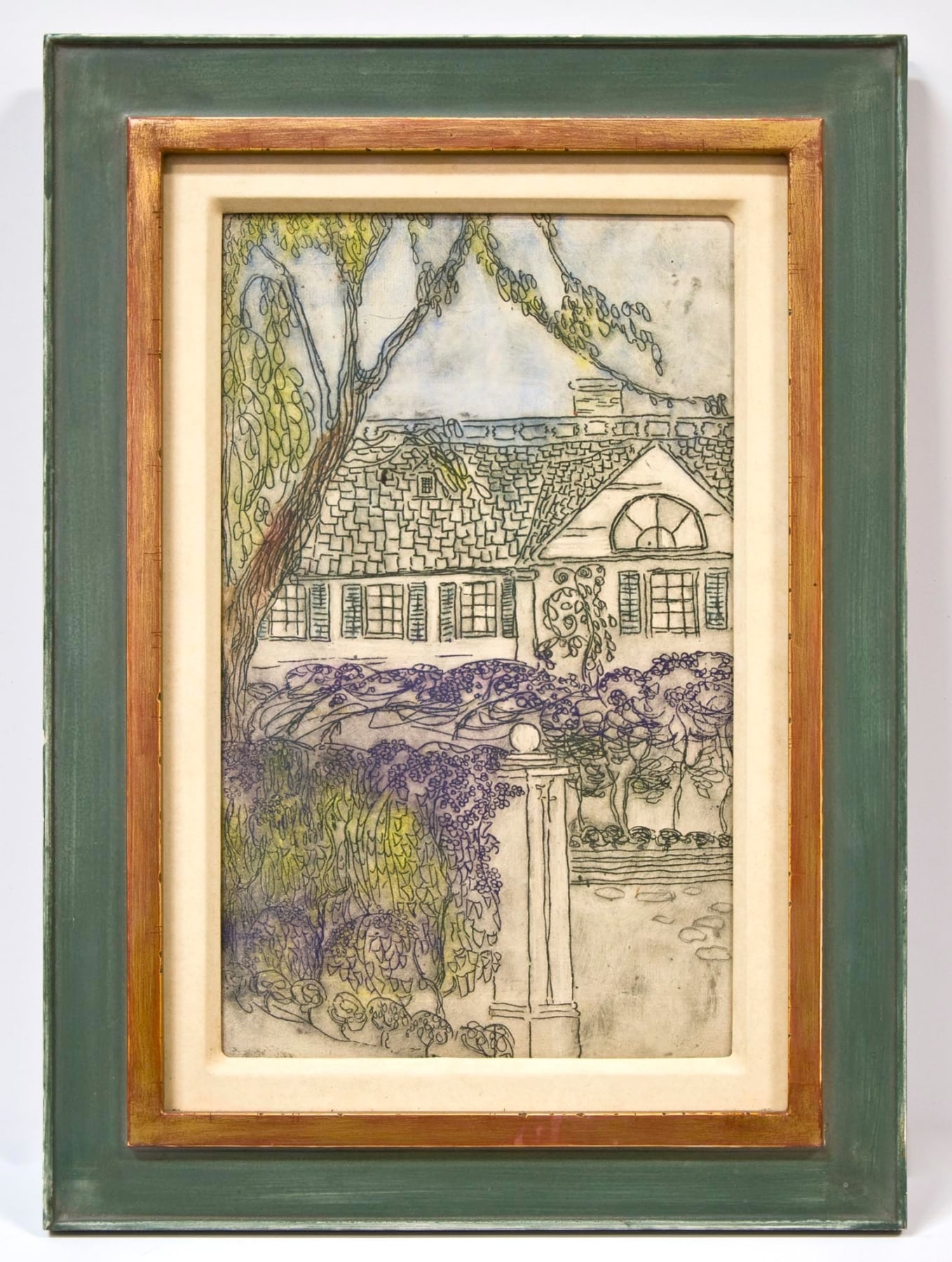 Longfellow's Home in Lilac Time, Nell Brooker Mayhew