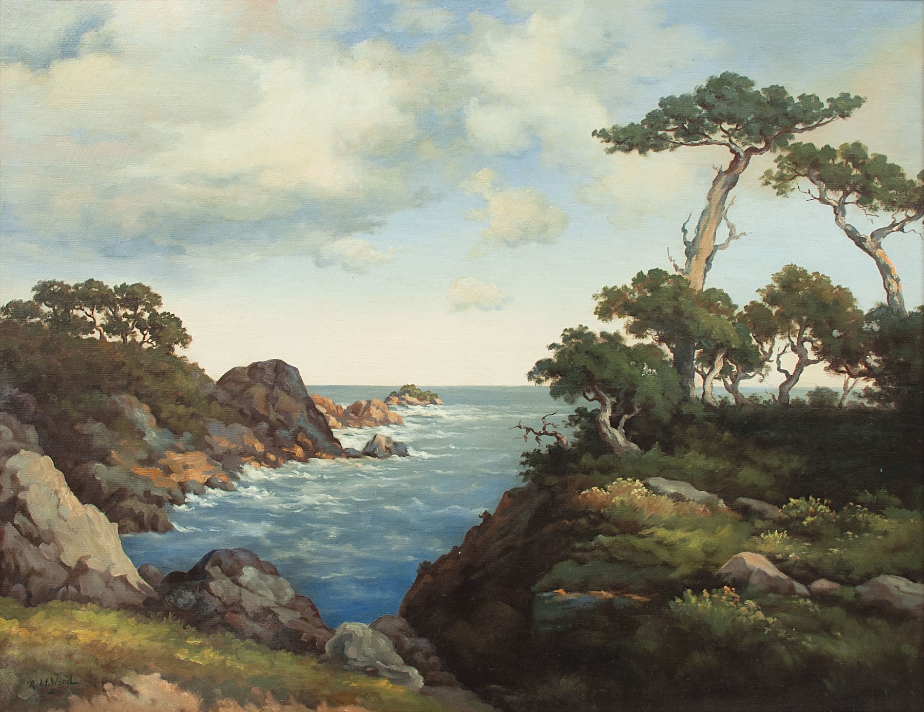Robert Wood, Off Monterey, c 1941-1948