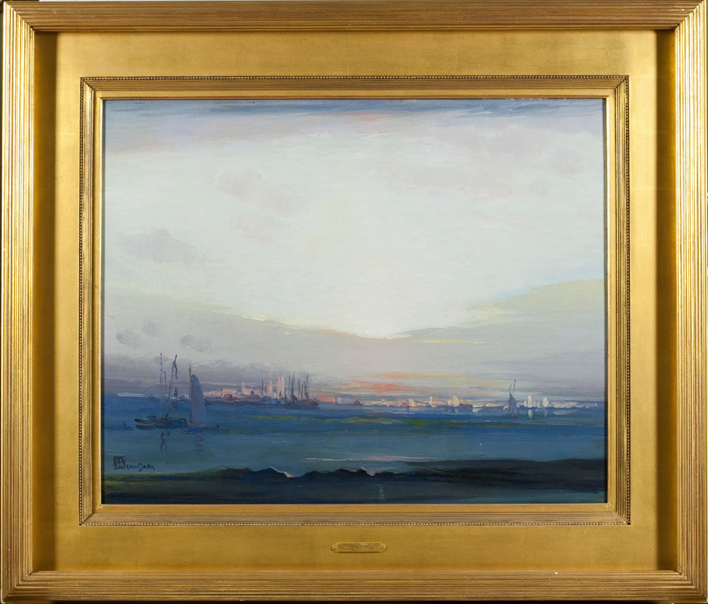 LEON DABO (1864-1960), View of Manhattan, c. 1920
