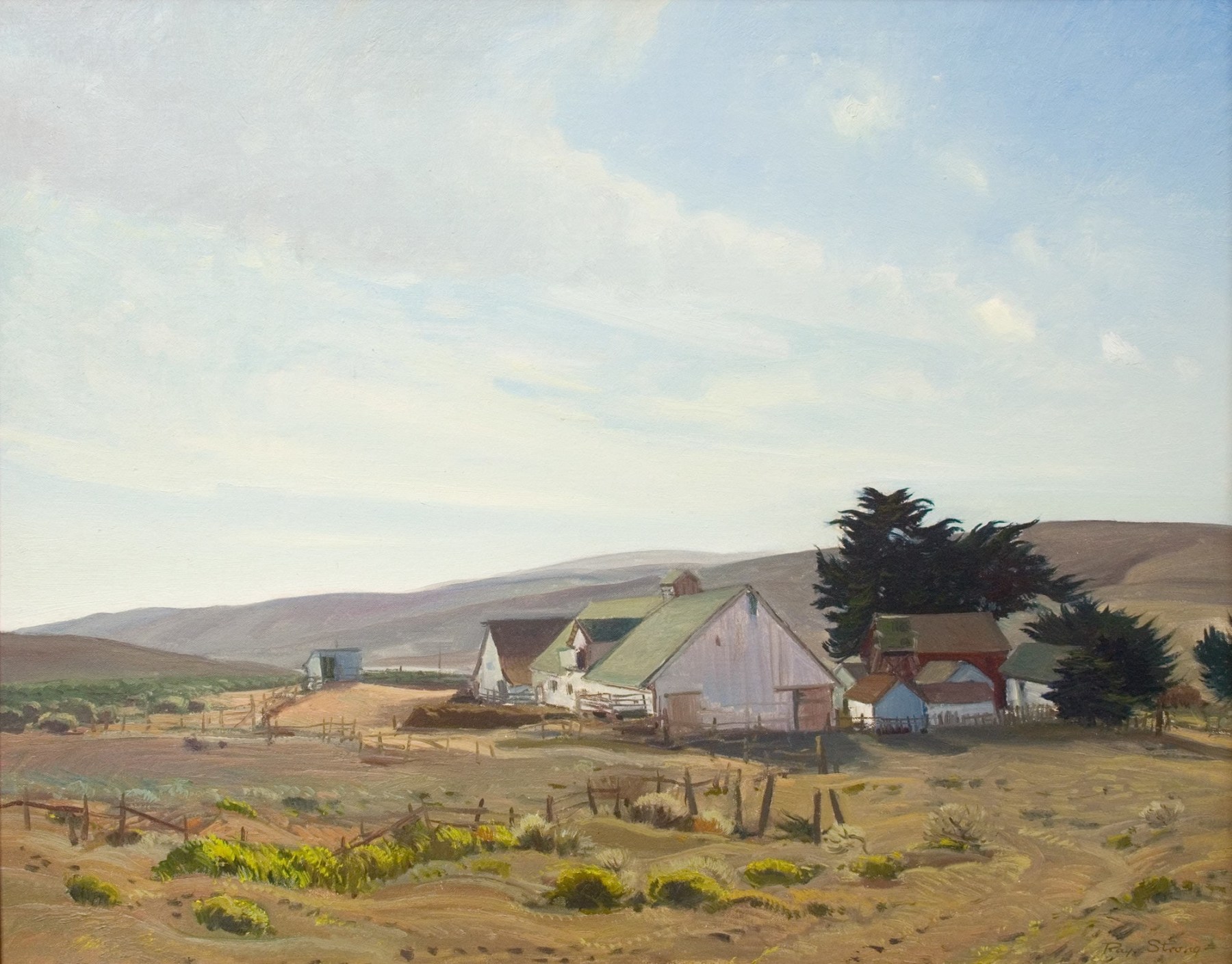 Ray Strong (1905-2006), Point Reyes Ranch, 1946