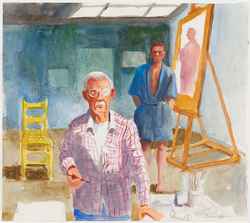 Paul Wonner, Youth and Old Age, 2001