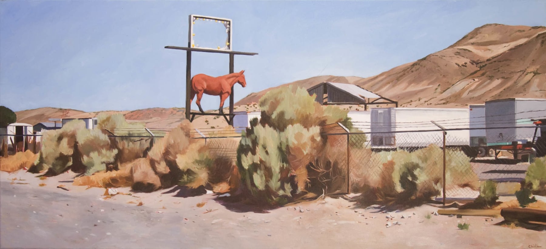Patricia Chidlaw, Red Horse,