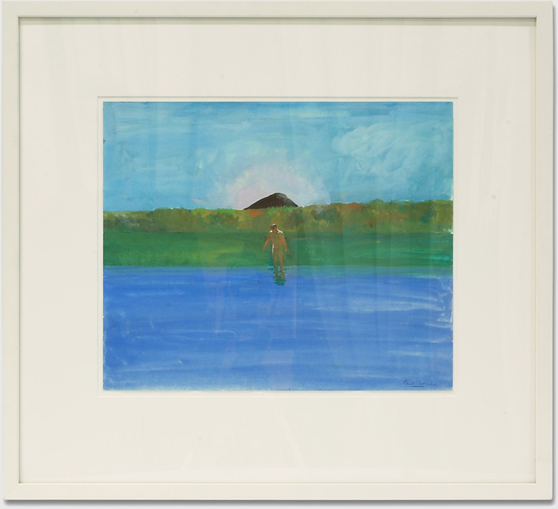 PAUL WONNER (1920-2008), Lake, Nude, Black Hill, c. 1967-68