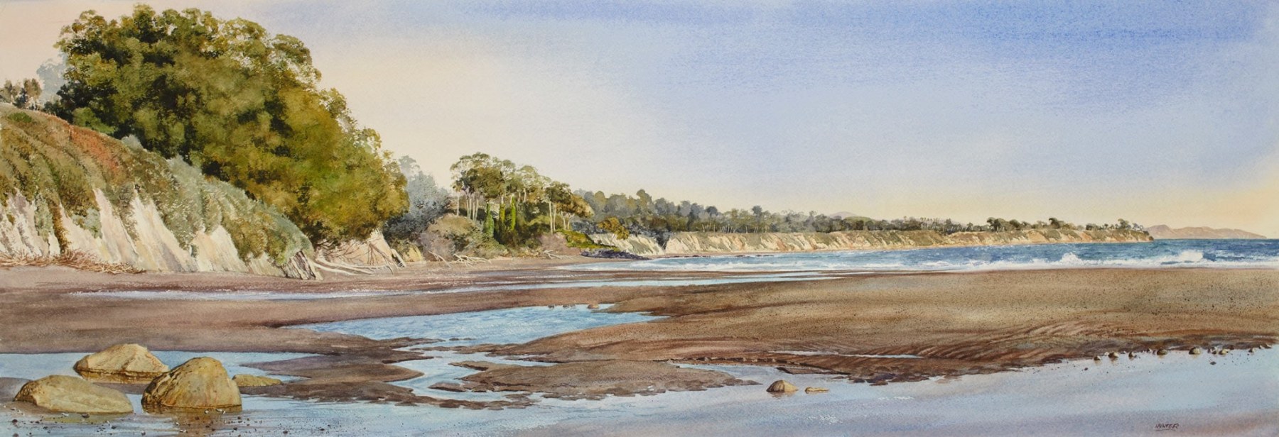 RAY HUNTER , After the Storm - Goleta Slough, 2019