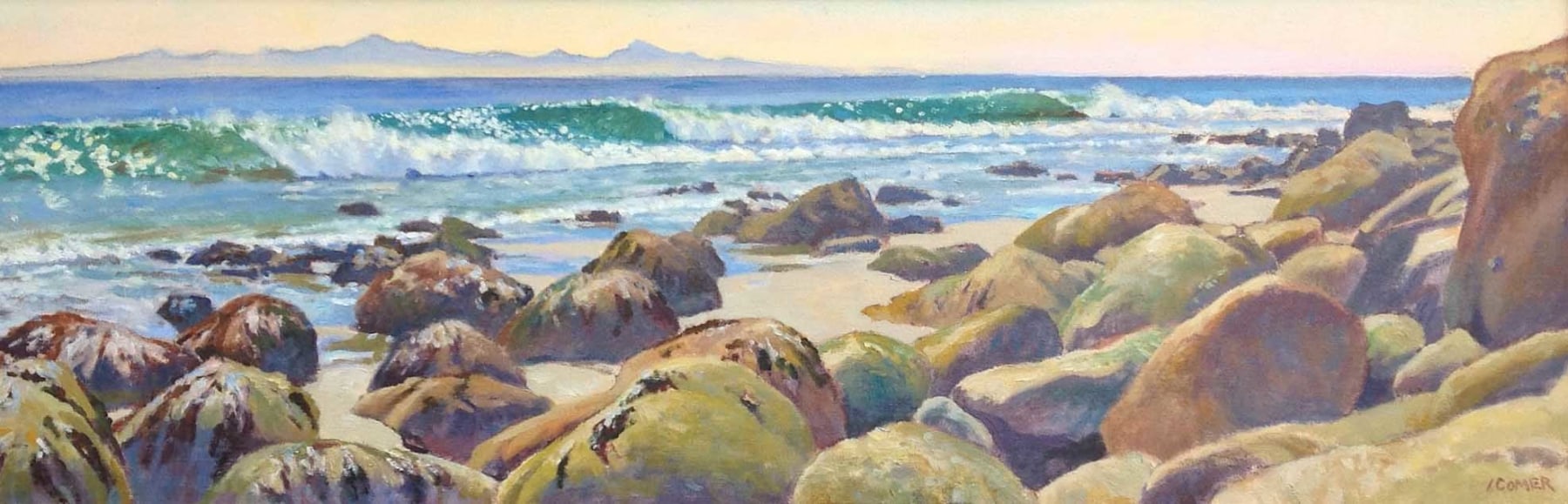 JOHN COMER , Low Tide On A Point,