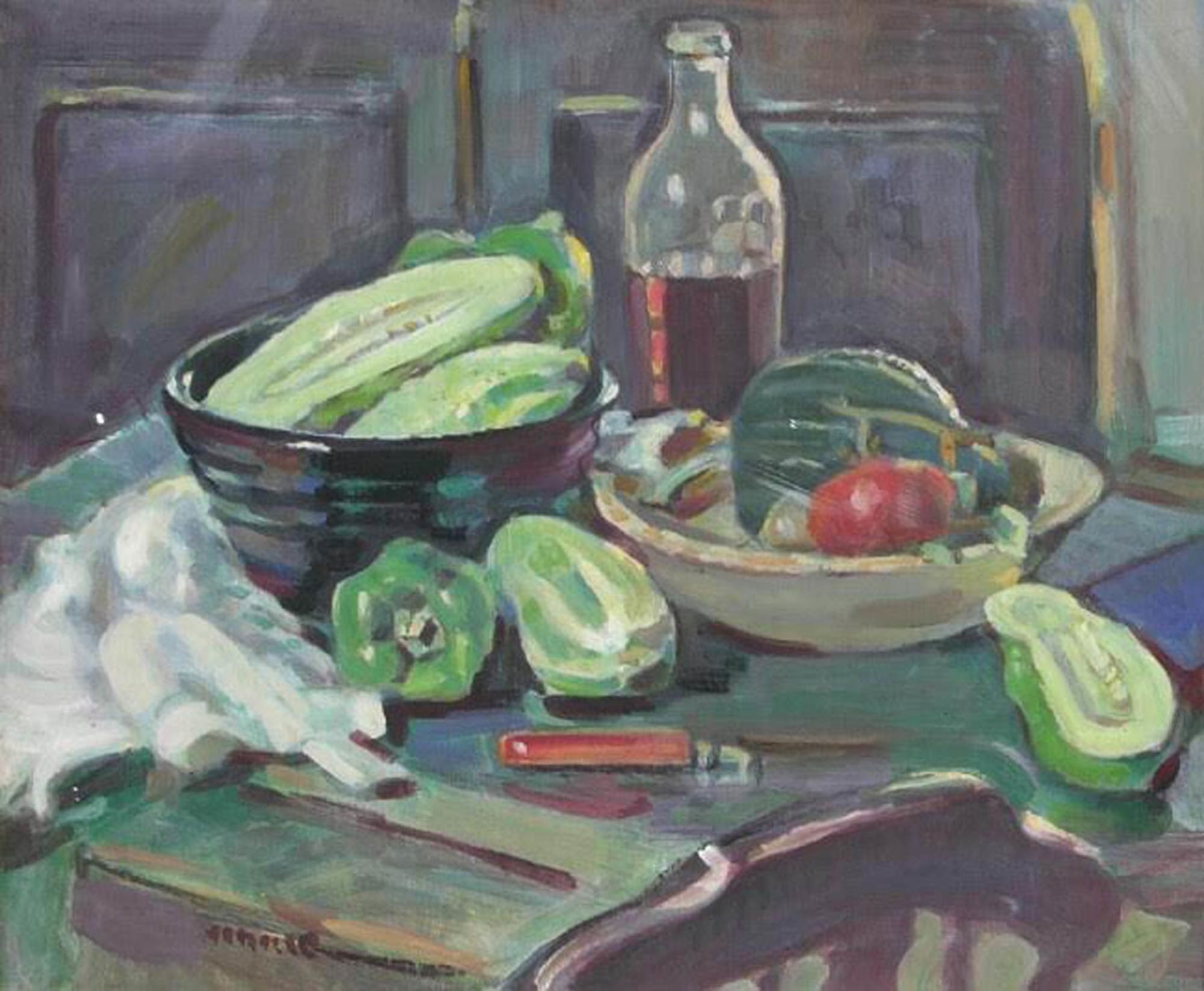 Clarence Hinkle, Cucumbers