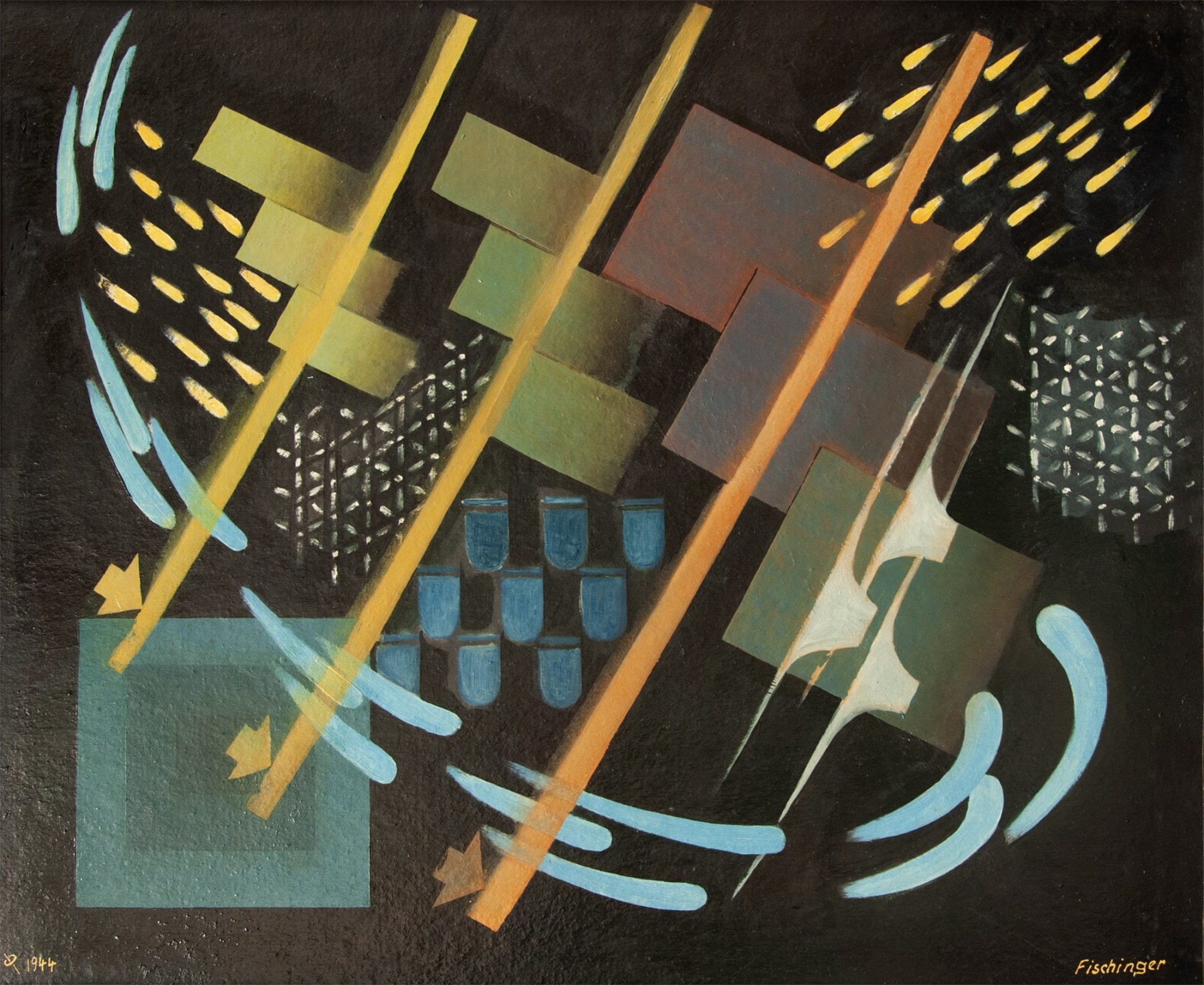 OSKAR FISCHINGER (1900-1967), Composition 44, 1944
