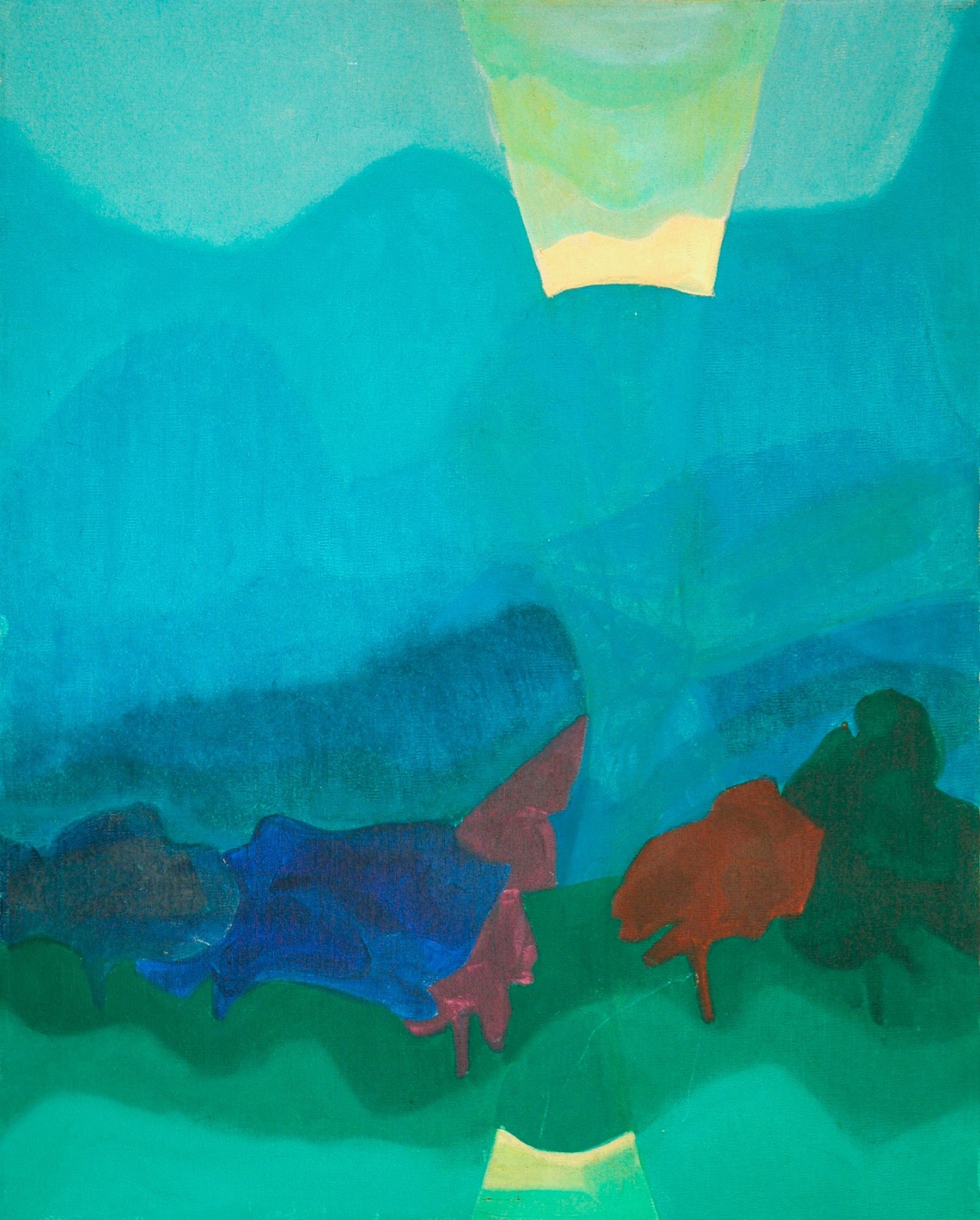 ANYA FISHER (1905-1992), Sunrise Over Blue Hills