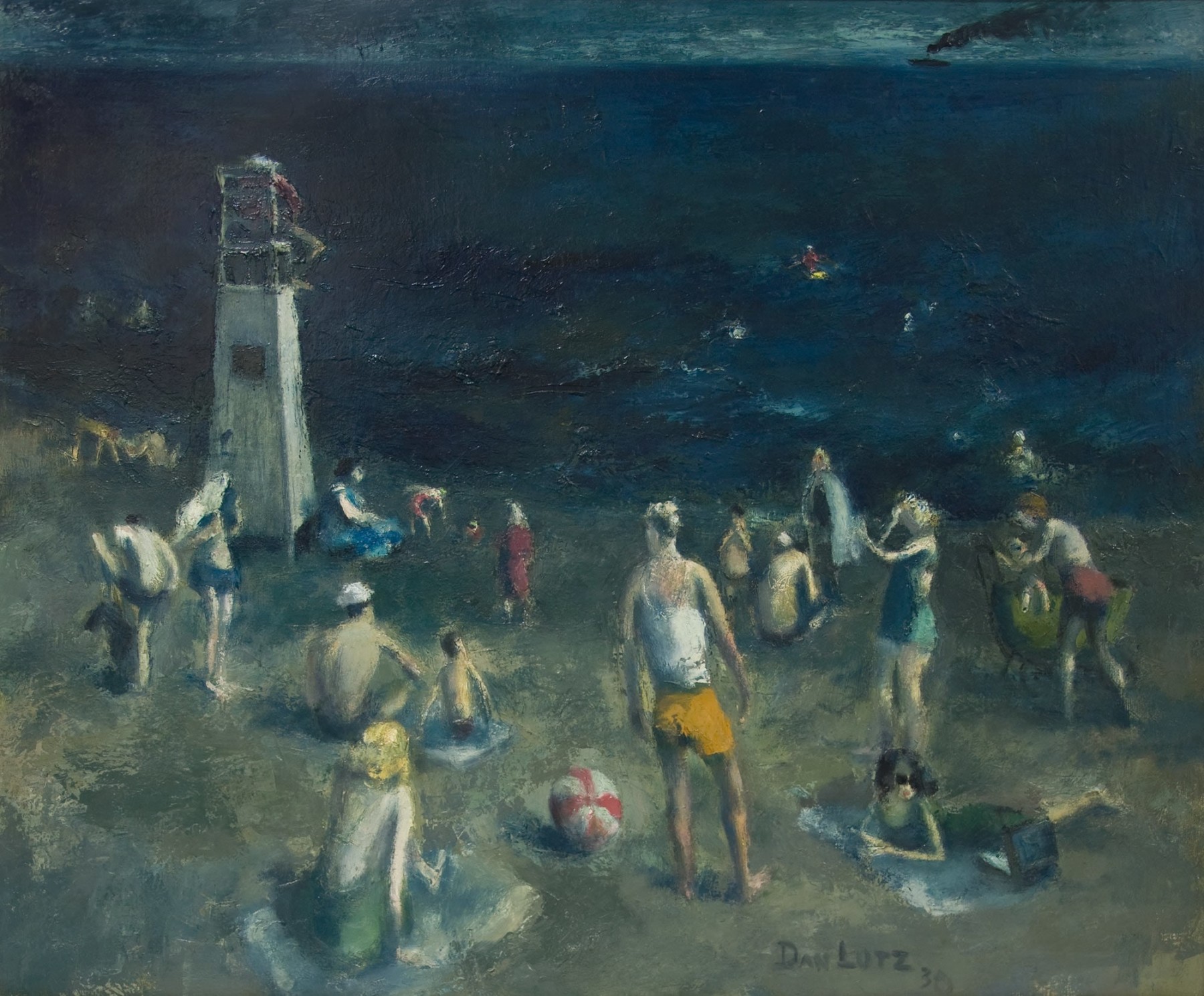 DAN LUTZ (1906-1978), Untitled (Lifeguard Tower), 1930