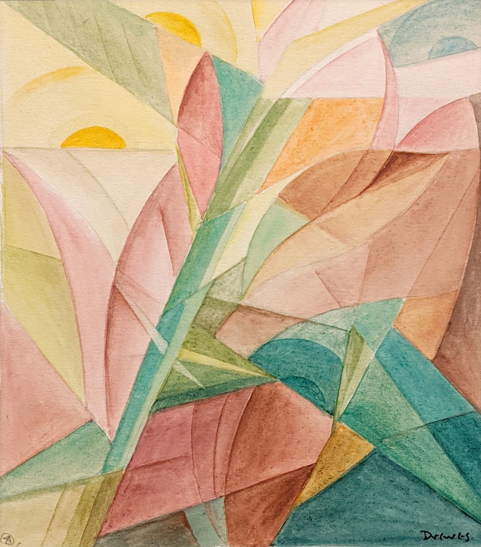 WERNER DREWES (1899-1985), Light and Plant Forms, 1926
