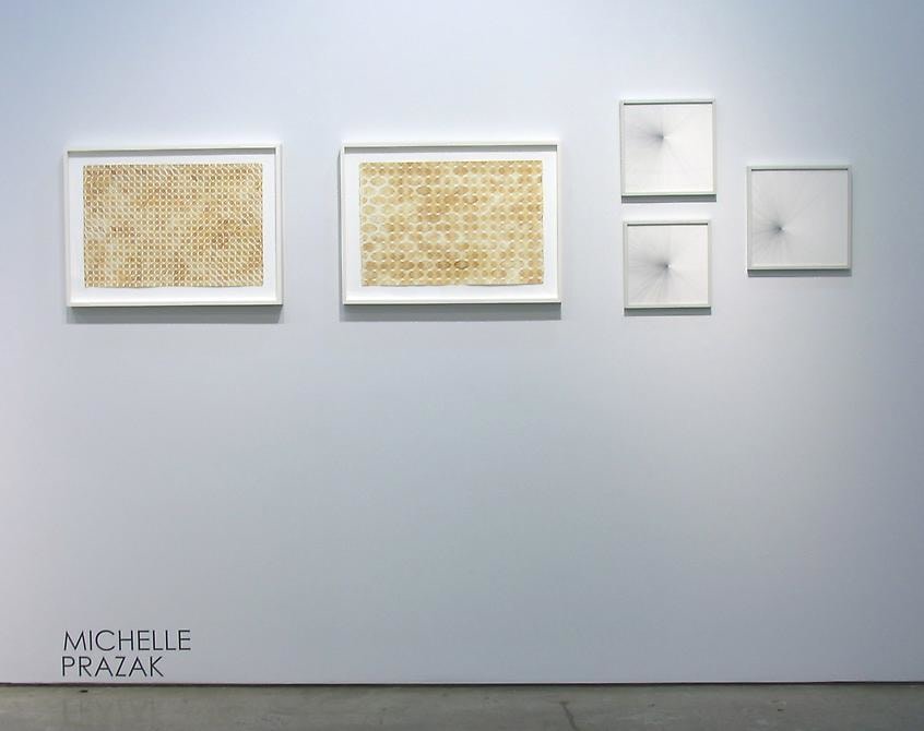Marked Pages III, Michelle Prazak, Sicardi Gallery installation view, 2011