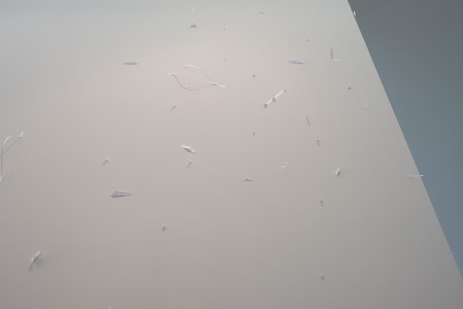 Marco Maggi, fanfold, Installation view, 2013.