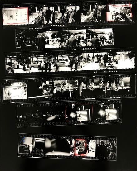 Robert Frank The Americans, Contact Sheet 24 of 81. 1958/2009.