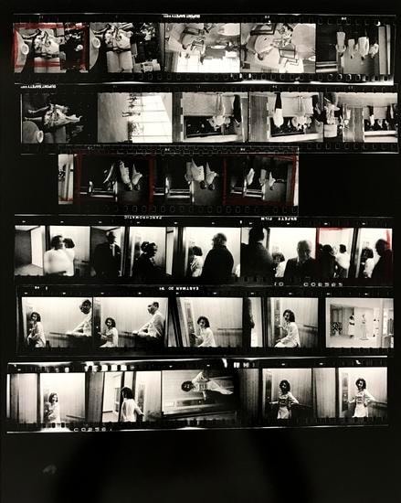 Robert Frank The Americans, Contact Sheet 43 of 81. 1958/2009.