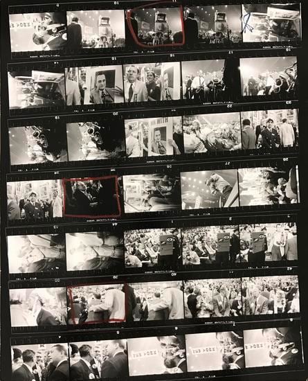 Robert Frank The Americans, Contact Sheet 50 of 81. 1958/2009.