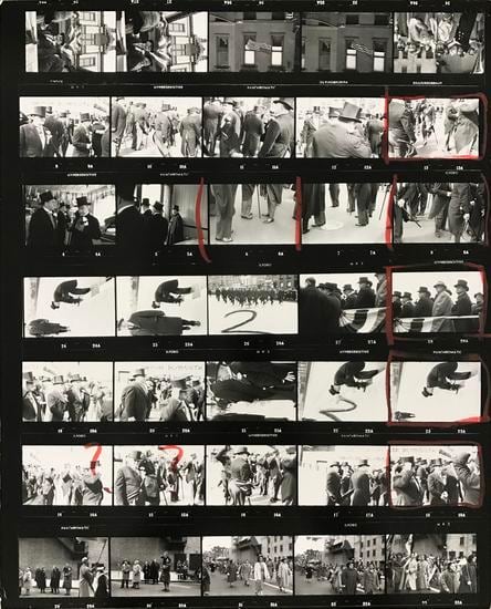 Robert Frank The Americans, Contact Sheet 2 of 81. 1958/2009.