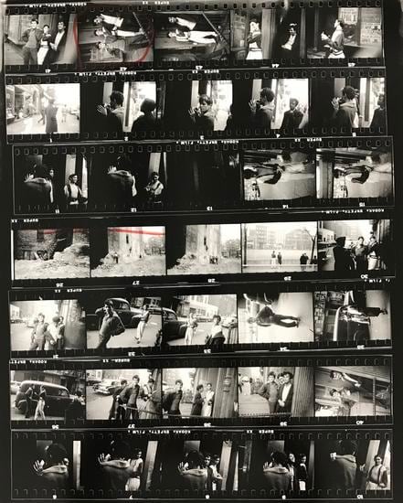 Robert Frank The Americans, Contact Sheet 12 of 81. 1958/2009.